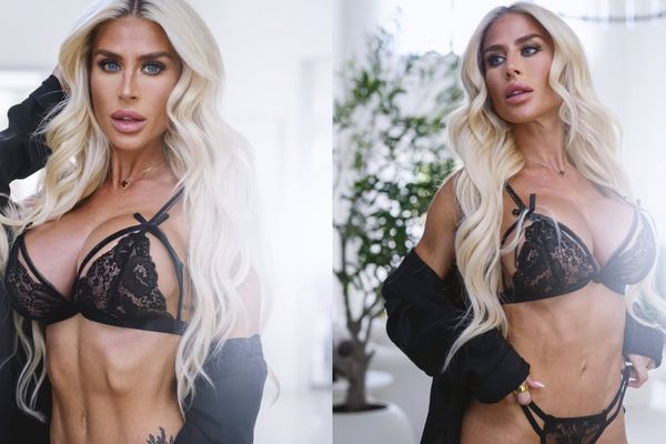 Ariella Lindsay Moreno Turns Up The Heat In Bold Black Bikini And Luxe Glam Look