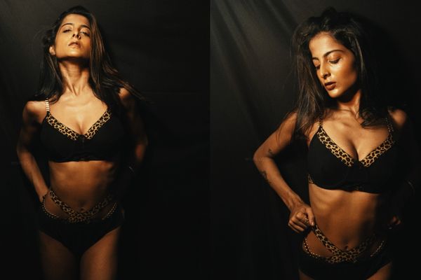 Debpriya Ghosh’s Fierce Black Look Sets New Glamour Goals With Leopard-Print Drama