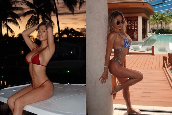 Destiny Dixon’s Crimson Beachwear Is Made for Golden-Hour Escapes