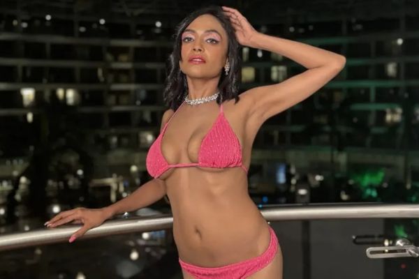 Nehal Vadoliya Turns Heads in Vibrant Pink Look, Fans Call Her the Ultimate Glam Queen