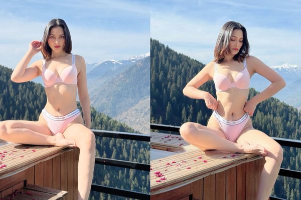 Renuca Singh Thakuri Brings Pastel Resort Glamour to the Himalayan Peaks
