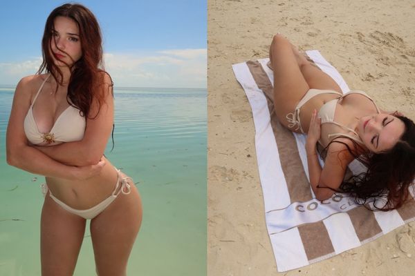 Summer Iris Brings Laid-Back Luxury to Her Latest Beach Look