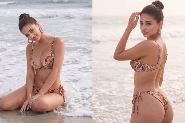 Tanvi Batra Turns Up the Heat in Bold Animal Print Beach Style