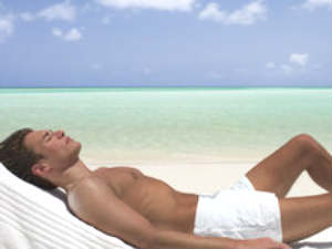 Men need to sunbathe