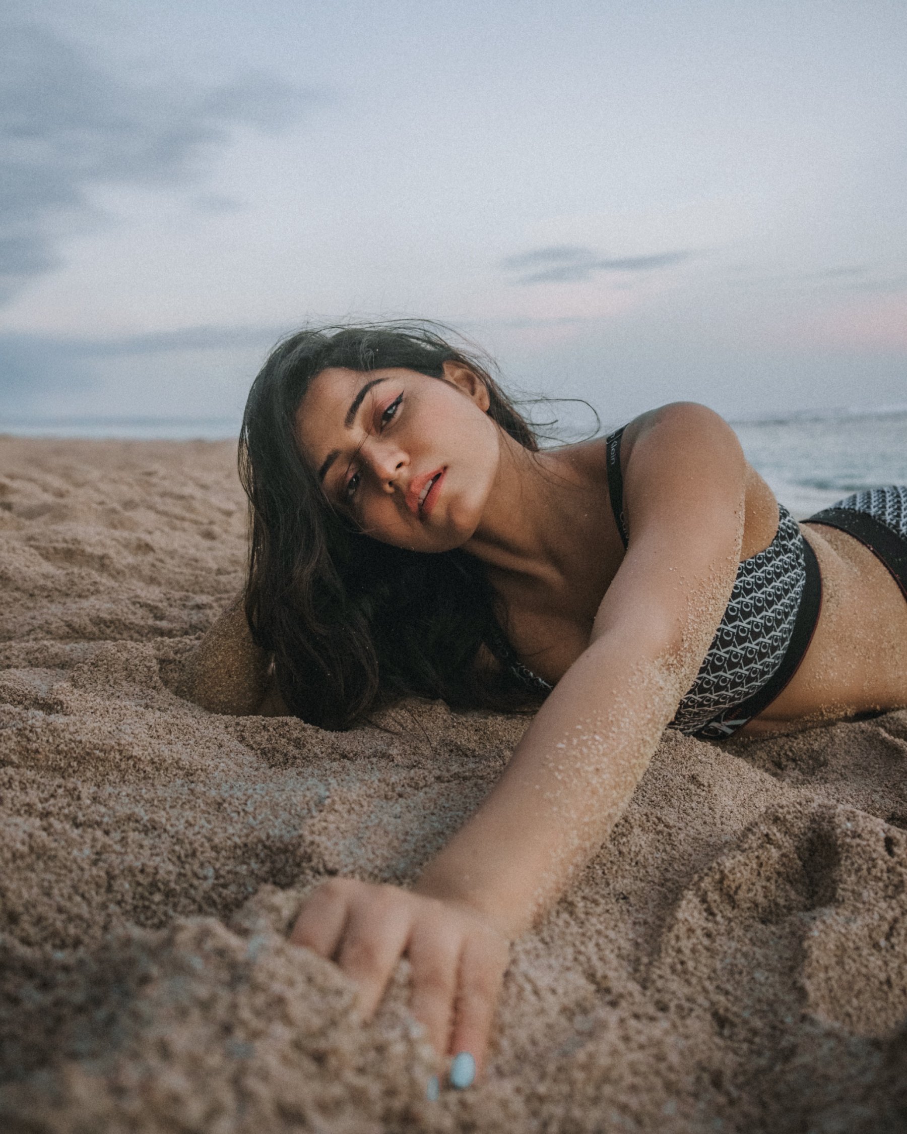A Beach Setting With Editorial Appeal