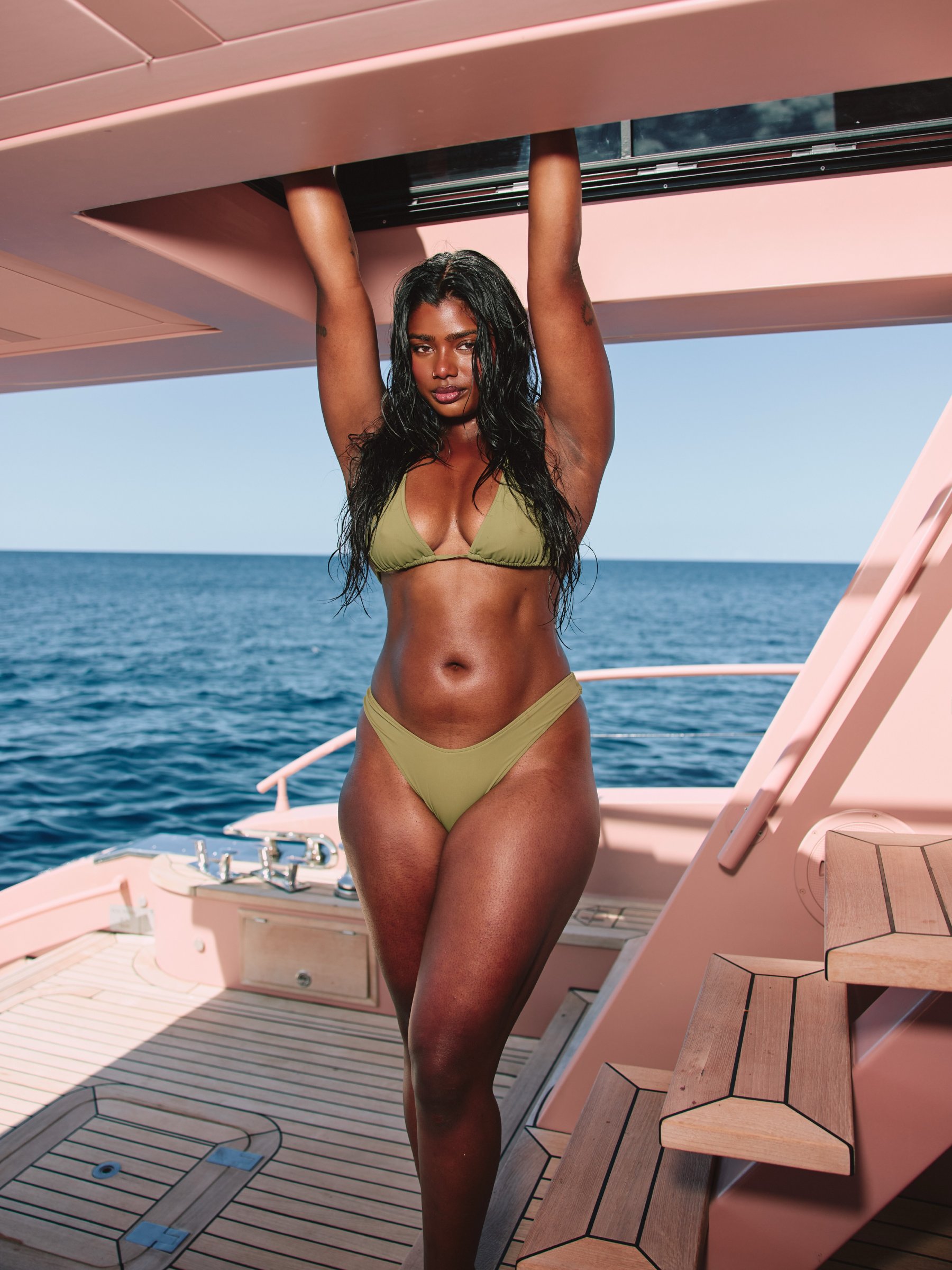The Yacht Becomes Part of the Wardrobe Story