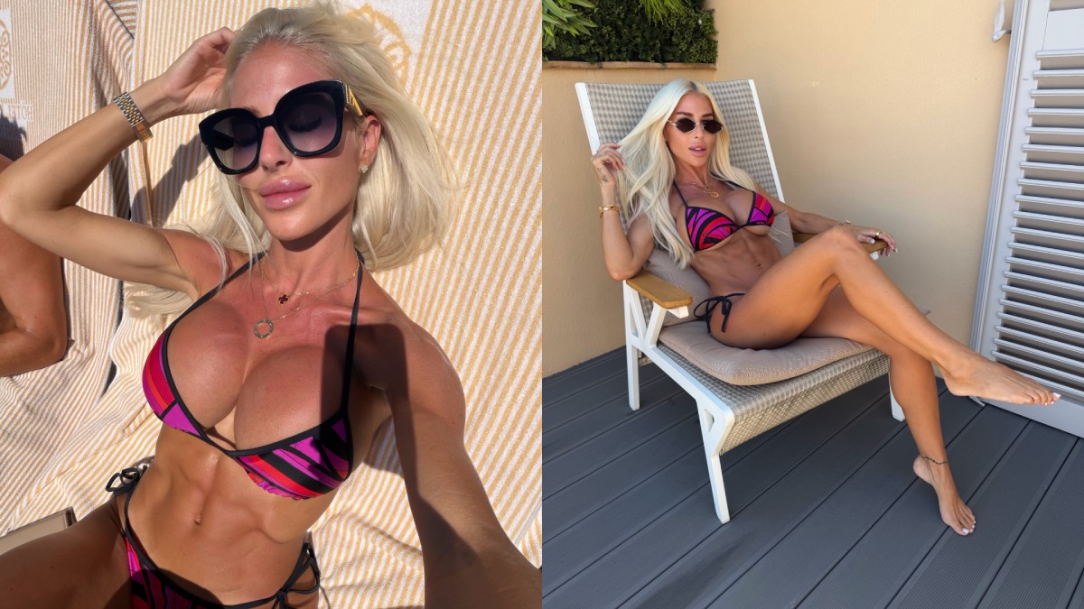 Ariella Lindsay Moreno Brings Graphic Swimwear Energy To Resort Style