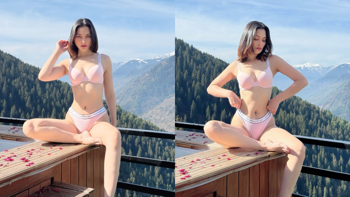 Renuca Singh Thakuri Brings Pastel Resort Glamour to the Himalayan Peaks