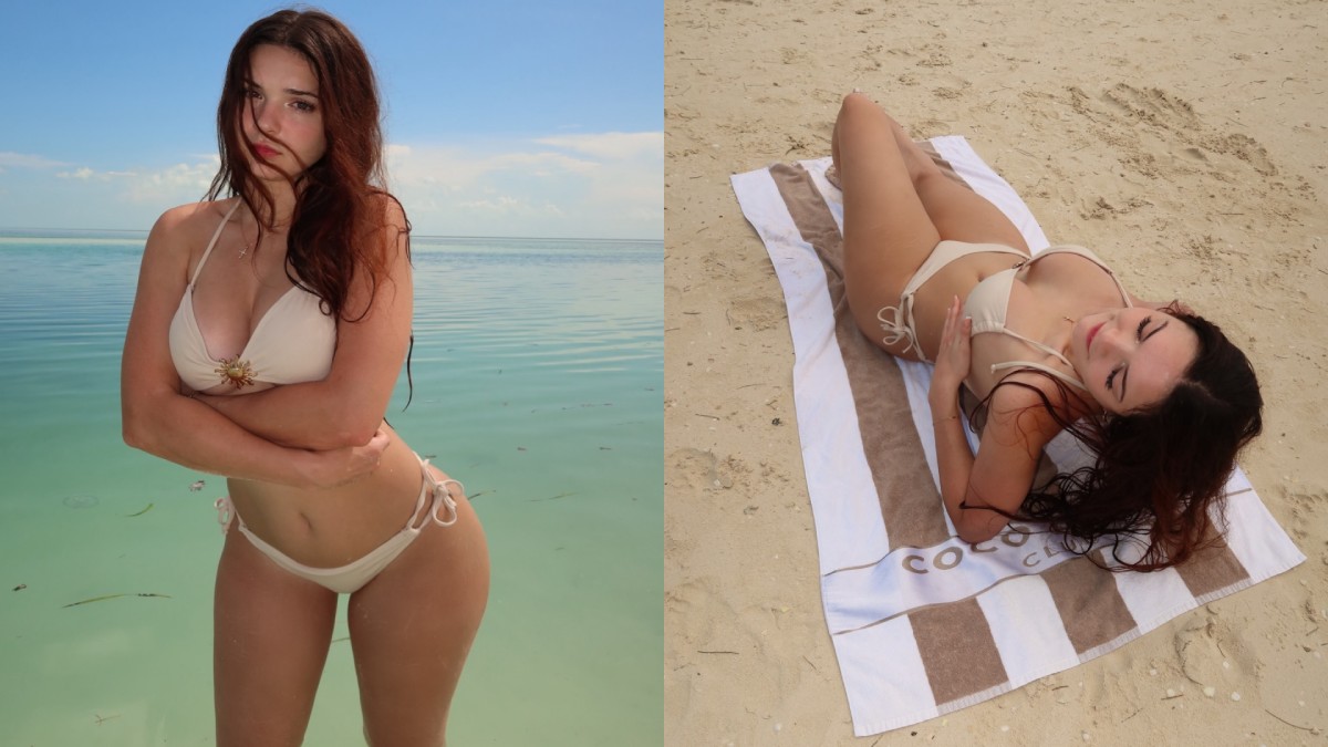 Summer Iris Brings Laid-Back Luxury to Her Latest Beach Look